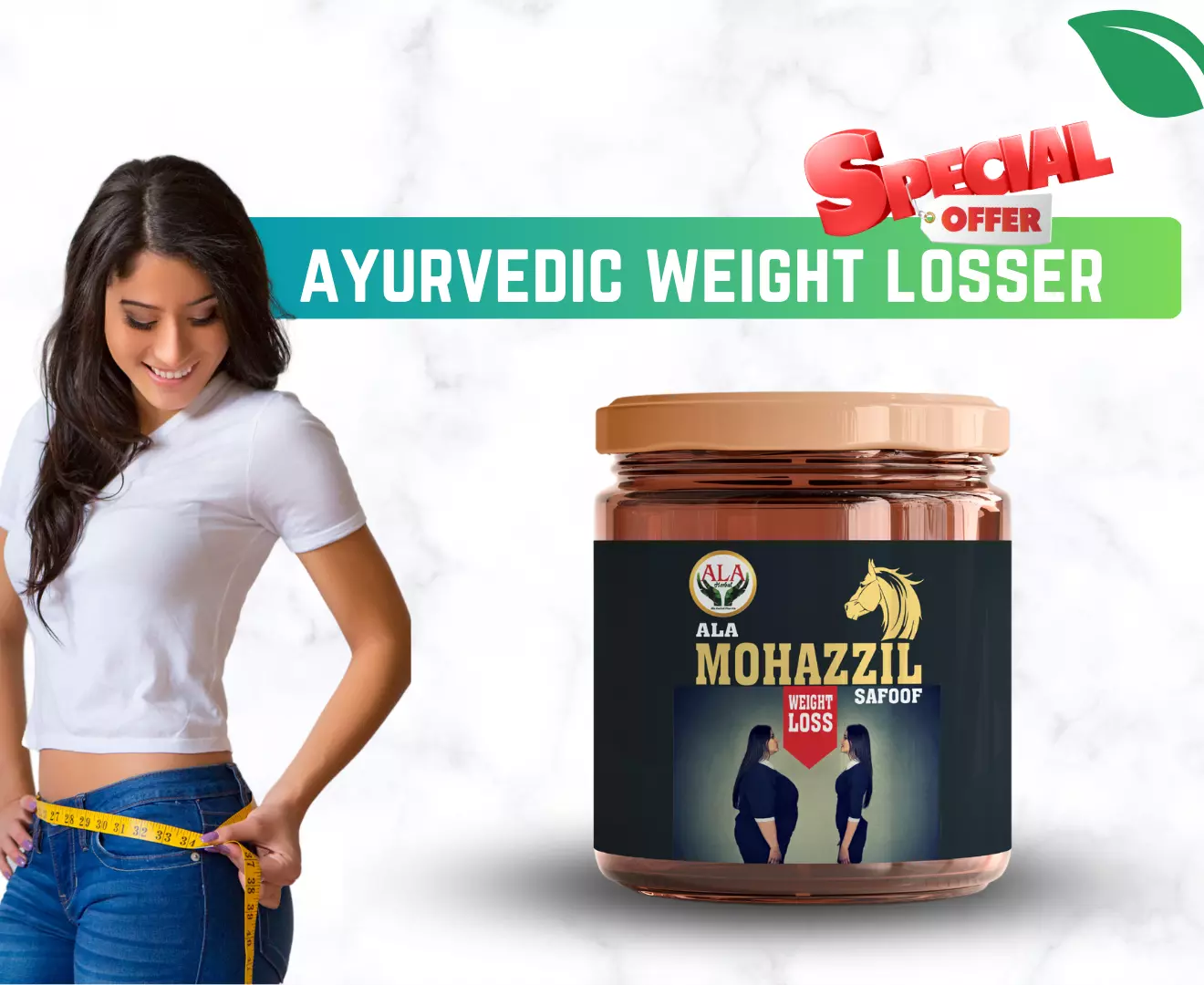 Ayurvedic Weight Loss Powder - Mohazzil Safoof