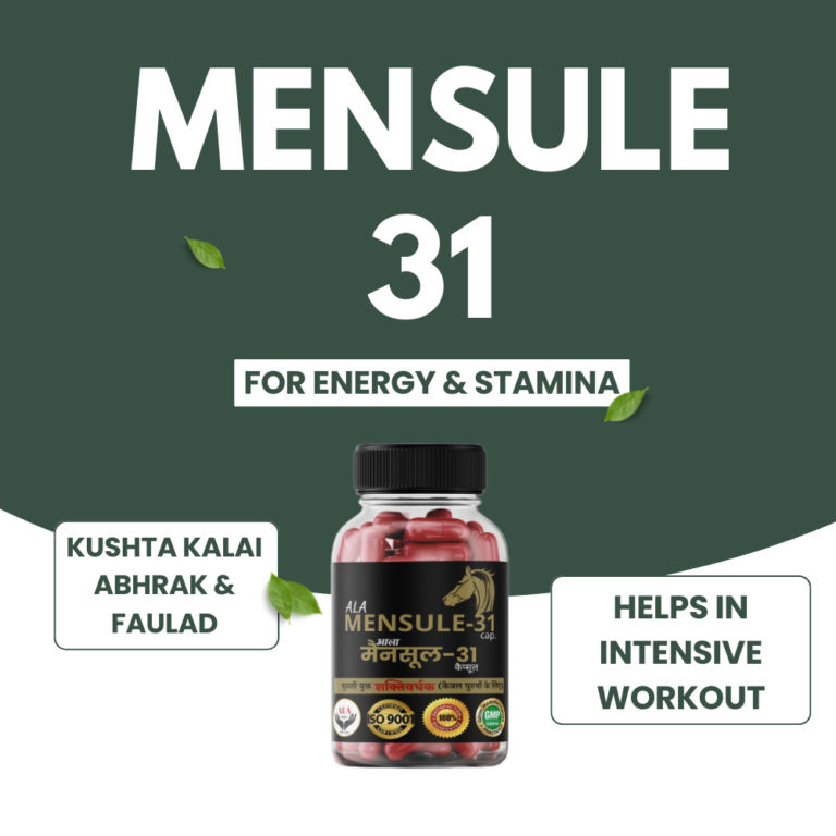 Mensule 31 for Stamina and Muscle Building